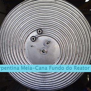 Reator para fabricar resina