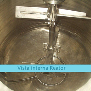 Reator para fabricar resina